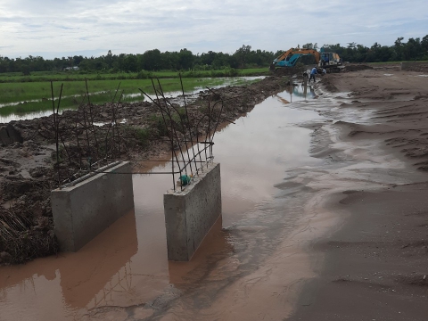 Công trình Cụm Công Nghiệp Mỹ Tây - Cầu Ngang- Trà Vinh